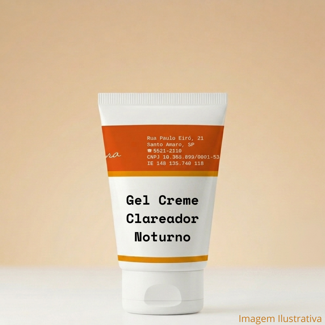 Gel Creme Clareador Noturno