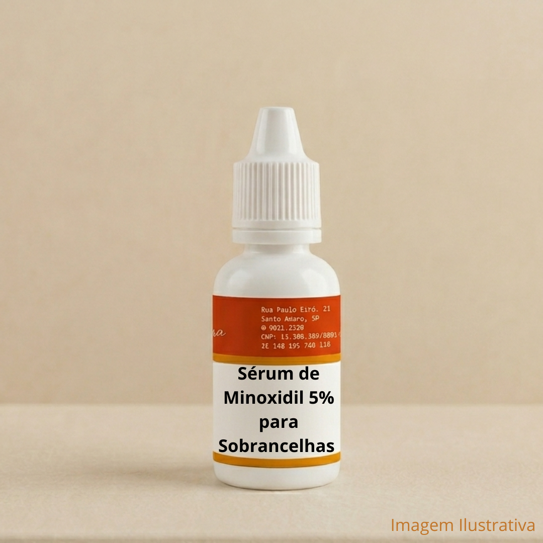 Sérum de Minoxidil para Sobrancelhas
